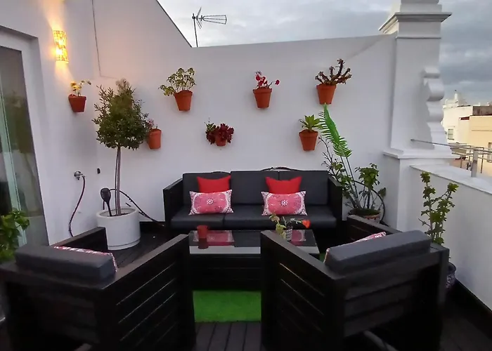 ***** Attic With Impressive Views And Jacuzzi Cádiz